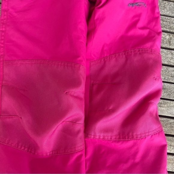 Arctix Kids Snow Pants with Reinforced Knees and Seat - Size M - HOT PINK - Picture 4 of 11